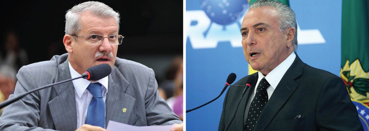 Líder do PSB na Câmara, deputado Paulo Foletto (ES), disse que o presidente interino Michel Temer não irá interferir nas discussões envolvendo a presidência da Casa; afirmação foi feita após uma reunião com Temer da qual também participaram os líderes do PSDB, Antonio Imbassahy (BA), e do DEM, Pauderney Avelino (AM); "Ele [Temer] disse que não ia se meter. Ele deixou claríssimo que a Câmara tem tamanho e autoridade para resolver isso", disse Foletto; parlamentares também pediram que Temer apoie o regime de urgência para um projeto de resolução que declara vaga a presidência da Câmara em razão do afastamento do presidente da Casa, Eduardo Cunha (PMDB-RJ)