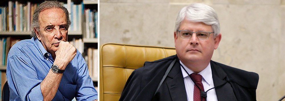 "Perseguições escancaradamente políticas, prisões desnecessárias ou injustificáveis, permanências excessivas em cadeias, 'vazamentos' seletivos – tudo isso, de que se tem hoje em dia inúmeros casos, incomoda muita gente", diz o jornalista Janio de Freitas, ao explicar para o procurador Rodrigo Janot por que se incomoda com os rumos da operação; "Além de covardes, são práticas que implicam abuso de autoridade e múltipla ilegalidade. E sua prepotência é tipicamente fascistoide"