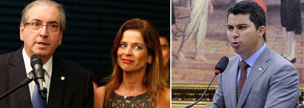 Deputado Marcos Rogério (DEM-RO), relator do processo de cassação do presidente afastado da Câmara Eduardo Cunha (PMDB-RJ), afirmou que o depoimento dado pela mulher de Cunha, Cláudia Cruz, à força-tarefa da Lava Jato desmonta a tese da defesa do peemedebista sobre quem pagava a conta dos cartões de crédito; “O depoimento dela desmonta a tese da defesa, de que ele não pagava conta, de que a fonte era ela e de que ele não tem conta. Foi uma hecatombe na defesa dele”, afirmou