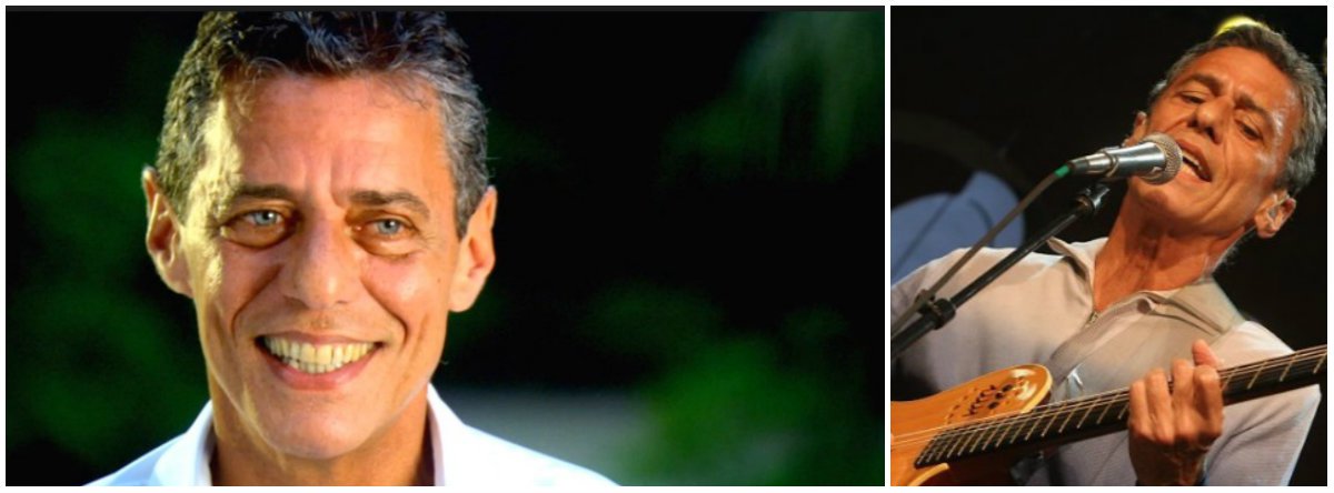 O cantor e compositor Chico Buarque completa 72 anos e foi lembrado por personalidades como o ex-presidente Luiz Inácio Lula da Silva e do deputado federal Jean Wyllys (Psol-RJ); "Feliz aniversário para Chico Buarque, um patrimônio da nossa cultura e um orgulho para o povo brasileiro", disse Lula no Facebook; na mesma rede social, Wyllys afirmou: "saiba que os poetas, como os cegos, podem ver na escuridão"; "Parabéns, Chico Buarque! Obrigado por ter iluminado nossos caminhos até aqui e por permanecer esse farol que nos impede de colidir com os rochedos dentro e fora de nós. Amo você!", acrescentou