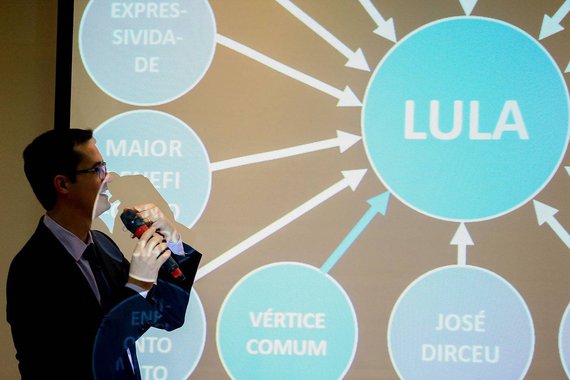 Em um longo artigo intitulado "denúncia de Facebook", assinado por Eliane Brum, o jornal espanhol afirma que o procurador Deltan Dallagnol, coordenador da força-tarefa da Lava Jato, "não parecia estar num tribunal de júri, como chegou a ser sugerido em algumas críticas sobre sua atuação", quando apresentou a denúncia contra o ex-presidente Lula, "mas em outra arena, a das redes sociais"; o El País questiona ainda qual o impacto da atuação de Dallagnol – acusar sem apresentar as provas – num país no qual ainda há tanta dificuldade de acesso à Justiça para vastas parcelas da população?