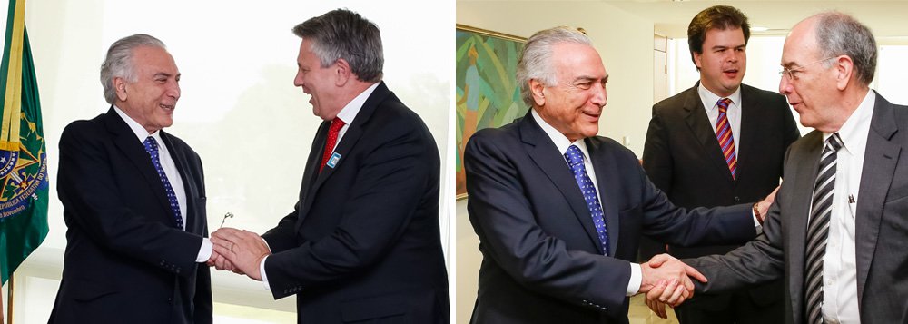 CEO da Shell, Ben van Beurden, reuniu-se com Michel Temer nesta terça-feira 27 e afirmou que o Brasil é um dos principais países de interesse para a petroleira investir e ter "parceria" com a Petrobras; encontro aconteceu poucas horas depois de o presidente da Petrobras, Pedro Parente, entregar a Temer o plano de investimentos da Petrobras para o período 2017/2021 e defender o fim da obrigatoriedade da participação da estatal na exploração da camada do pré-sal, o que beneficiaria diretamente as multinacionais, como a Shell