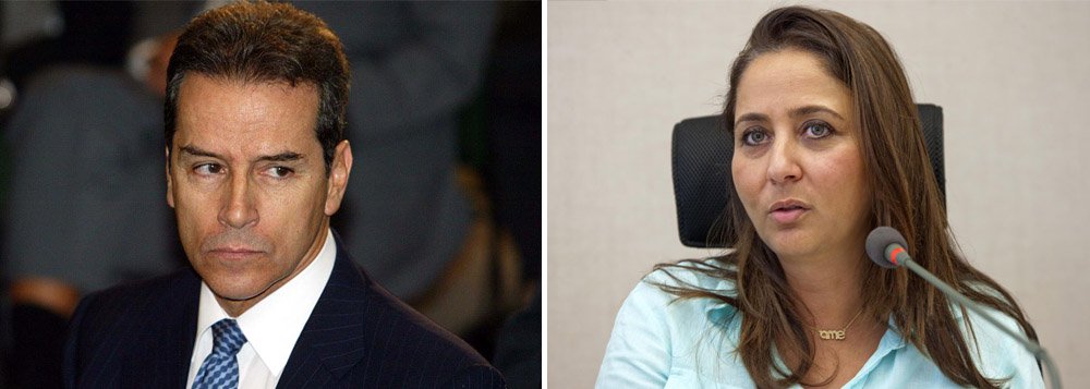 Áudios das conversas entre o senador cassado Luiz Estevão e a deputada distrital Liliane Roriz (PTB) mostra que os dois falam sobre a captação ilegal de recursos para a campanha de Liliane e o empresário se diz o único “bandido diplomado” de Brasília; "Nesta cidade, de cada cem caras, 90 são bandidos. Vivem roubando, tomando dinheiro, cobrando comissão, entendeu? Fazendo negócio fajuto com o governo local, com o governo federal", afirma; Estevão foi condenado a 31 anos de prisão por desvio de verba durante a reforma do TRT-SP, e Liliane é alvo da ação por improbidade; veja os vídeos