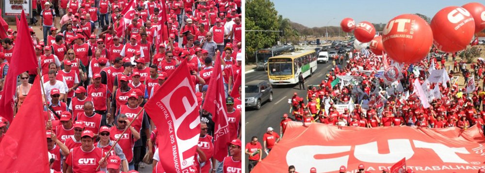 Na segunda-feira 29, dia em que a presidente Dilma Rousseff fará pessoalmente sua defesa no Senado contra o impeachment, os movimentos sociais CUT, Frente Brasil Popular e Frente Povo sem Medo farão um conjunto de atividades em Brasília em frente ao Congresso; "Este é o momento decisivo da luta que a CUT vem travando, junto com movimentos sociais parceiros, contra o golpe e em defesa da democracia e dos direitos", diz a central sindical em nota; atividades começam às 8h