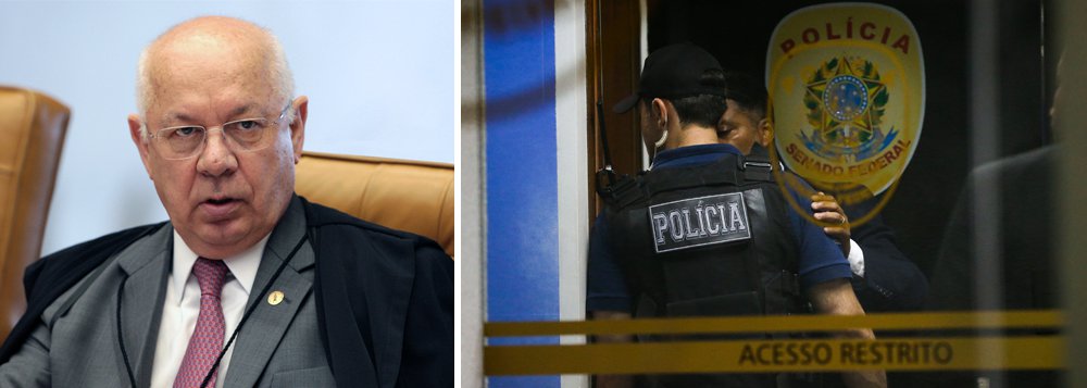  Atendendo a um pedido do Senado, o ministro do Supremo Tribunal Federal entendeu que a sua decisão que suspendeu a Operação Métis, da Polícia Federal, na semana passada, permite que os servidores voltem ao serviço; "Suspensos os procedimentos e os atos que lhes deram causa, o retorno dos policiais legislativos afastados ao exercício regular de suas funções é consequência natural e imediata", disse Teori Zavascki