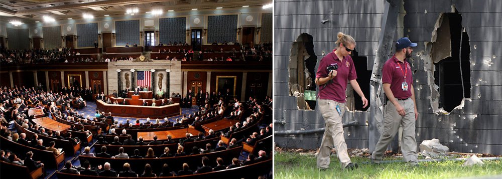 Senadores norte-americanos sinalizaram uma nova disposição de considerar restrições na venda de armas após o massacre em uma boate em Orlando; Senado dos EUA iniciou discussões sobre legislação para banir a venda de armas a centenas de milhares de pessoas em listas de vigilância após um atirador que esteve numa lista dessas ter matado 49 pessoas em uma boate gay em Orlando no último domingo