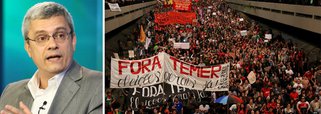 Jornalista Mário Magalhães, do UOL, afirma que, "ao se referir aos manifestantes como pró-Dilma certo jornalismo comete erro factual e engano histórico. Porque a multidão é anti-Temer, o que não quer dizer necessariamente pró-Dilma"; ele também questiona se "a cobertura jornalística dos atos públicos contra Temer teria sido mais ampla se os manifestantes tivessem ido às ruas reivindicar a cassação do direito de Dilma Rousseff exercer função pública"
