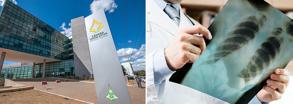 A Câmara Legislativa aprovou crédito orçamentário de R$ 35 milhões para a área de oncologia da saúde pública do Distrito Federal; o recurso será usado, por exemplo, para manutenção de equipamentos e é prioritário para o Hospital de Base; oito emendas parlamentares para essa finalidade foram anexadas ao Projeto de Lei nº 1.110, de 2016, de autoria do Executivo, que abre crédito especial de R$ 10 milhões no orçamento para dar continuidade ao Programa Nacional de Apoio à Gestão Administrativa e Fiscal dos Municípios