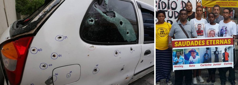 O STJ concedeu Habeas corpus para os quatro policias militares presos preventivamente após a morte de cinco jovens, atingidos por tiros de fuzil dentro de um carro em Costa Barros, na Zona Norte do Rio. Foram efetuados pelo menos 63 disparos contra o veículo; o pedido foi feito pelo advogado de Fabio Pizza Oliveira da Silva, um dos PMs acusados, e se estende aos outros policiais envolvidos na ação; os PMs foram denunciados por homicídio qualificado e tentativa de homicídio qualificado; os policiais também foram denunciados por fraude processual e posse ou porte ilegal de armas de fogo de uso restrito e outros