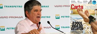 Reportagem de capa mostra como vivem os empresários que participaram de esquemas de corrupção e, em acordos de delação premiada, apontaram participação de agentes políticos do PT e aliados nas irregularidades; "Nossos delatores premiados têm todos casas nababescas, sítios mirabolantes. Algo infinitamente mais luxuoso do que o triplex que Lula não tem na praia dos farofeiros no Guarujá, e nem se fala no sítio de atibais", diz o editor-chefe da revista, Mino Carta; um deles é o ex-presidente da Transpetro Sérgio Machado, que cumpre prisão domiciliar em uma casa de luxo em Fortaleza, com quadra poliesportiva, piscina e garagem para 10 carros