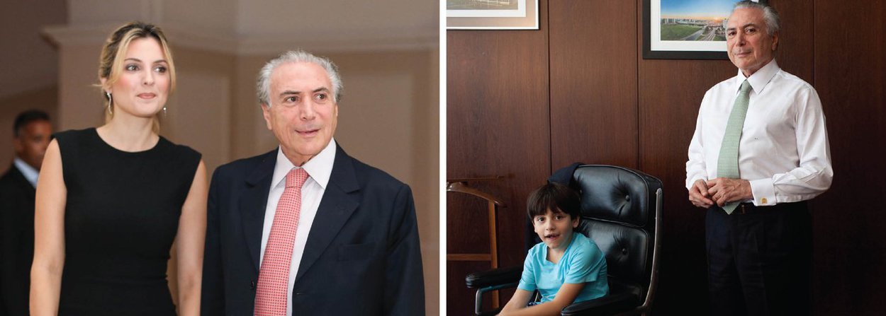 "Convencido de que o impeachment será aprovado pelo Senado em agosto, e ele efetivado como presidente da República, Temer já optou por trazer para Brasília a mulher Marcela e o filho Michelzinho, que moram em São Paulo";  a informação é da colunista do 247, Tereza Cruvinel