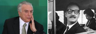 O atraso organizado está de volta, vociferante. Temer, com seu slogan “ordem e progresso”, parece Jânio Quadros sem caspas. Jânio se orgulhava da mesóclise, do leite de colônia e da brilhantina Glostora. Temer, também, da mesóclise, mas da gomalina e da Água Velva. Falta apenas a renúncia, para complementar o enredo