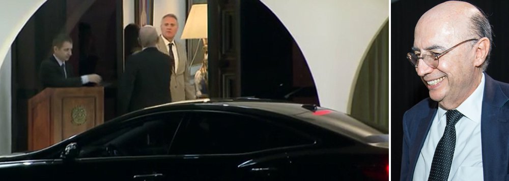 Parlamentares chegaram a ficar irritados com o ministro da Fazenda, Henrique Meirelles, em jantar organizado por Renan Calheiros e que teve o boicote de senadores da oposição; eles esperavam que o ministro fosse mais claro em relação ao aumento de salários do funcionalismo, já que a previsão é de que eles terão um impacto de R$ 67,7 bilhões até 2019; "Ou estamos à beira do abismo ou não estamos. O governo não pode vir aqui e querer dar uma de Pôncio Pilatos e lavar as mãos. O ministro perdeu a enorme oportunidade de fazer uma reflexão mais aprofundada sobre a conjuntura do país", teria afirmado um deles