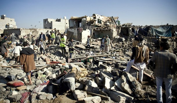 Cerca de 10 mil pessoas foram mortas nos 18 meses de guerra civil no Iêmen, segundo o coordenador humanitário da Organização das Nações Unidas (ONU) Jamie McGoldrick; conflito também já forçou três milhões de pessoas a sair de casa no Iêmen e levou 200 mil ; outros 14 milhões dos 26 milhões de habitantes do Iêmen precisam de ajuda alimentar e 7 milhões estão sofrendo de insegurança alimentar