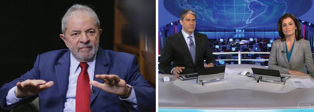 O ex-presidente Lula apresentou reclamação no Supremo Tribunal Federal contra a TV Globo, mais especificamente contra uma reportagem do Jornal Nacional exibida no dia 10 de março, que tratou sobre a denúncia feita por três promotores de Justiça do Ministério Público de São Paulo de que ele teria ocultado patrimônio no caso do triplex no Guarujá (SP) e informava sobre o pedido de prisão preventiva do petista; segundo a defesa de Lula, a reportagem “sequer deu a oportunidade ao reclamante de apresentar sua versão dos fatos”; ao STF, Lula pede que seja concedida a liminar para determinar à TV Globo que divulgue, no Jornal Nacional, a sua resposta; a reclamação será analisada pelo ministro Edson Fachin