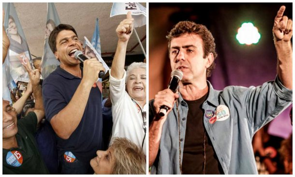 Candidato do Psol, Marcelo Freixo tem 16% dos votos válidos, contra 12% de Pedro Paulo, do PMDB; em primeiro lugar, segue Marcelo Crivella, do PRB, com 32% dos válidos, segundo pesquisa Datafolha; "voto útil" da esquerda pode ajudar Freixo a passar para o segundo turno