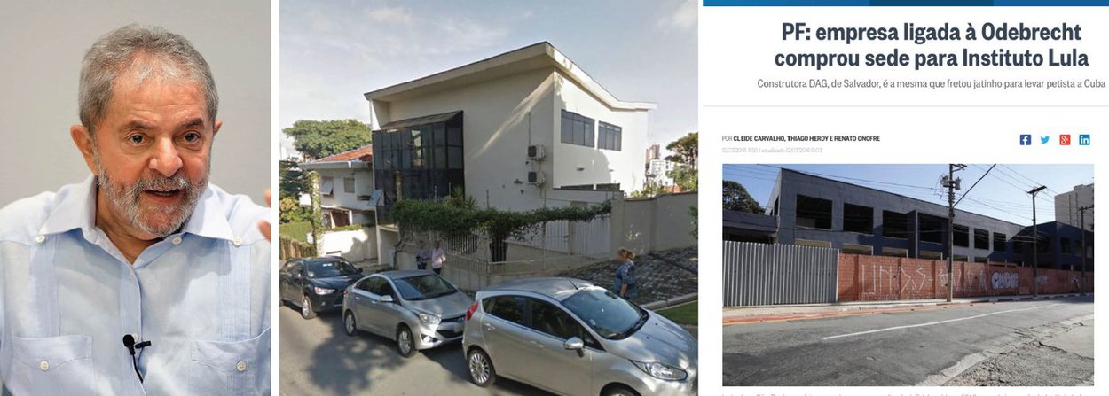 Instituto Lula desmentiu reportagem do jornal O Globo desta terça-feira, 12, que afirma que empresa ligada à Odebrecht comprou um imóvel onde supostamente seria instalada a sede do instituto que leva o nome do ex-presidente, situada no bairro do Ipiranga, zona sul de São Paulo; para o Instituto Lula, o jornal repete o uso de vazamentos ilegais de agentes do estado para uma "ilação que já foi desmentida em outras ocasiões"; "Mais uma vez, querem impingir ao ex-presidente Lula uma acusação sem materialidade, um suposto favorecimento que nunca existiu, inventando uma sede que o Instituto Lula nunca teve, com o claro objetivo de difamar sua imagem", diz trecho da nota do instituto