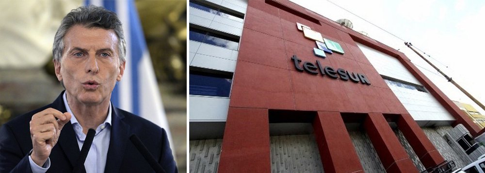 Presidente da Telesur, Patricia Villegas, disse que soube da decisão do governo do presidente da Argentina por meio das notícias dos jornais; "Fez. Macri fez. Agora barras de cores estão no lugar onde estava a Telesur na TV argentina. Seguiremos lutando e exigindo o fim da perseguição e censura contra nosso sinal", escreveu Villegas no Facebook; organizações sociais da Argentina manifestaram repúdio à decisão, que segundo elas, atenta contra milhões de pessoas que escolheram escutar diversas vozes sobre a realidade nacional e internacional