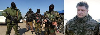 Presidente da Ucrânia, Petro Poroshenko, instruiu todas as unidades militares próximas à Crimeia e na região de Donbass para estarem no mais alto nível de prontidão para combate, após acusações russas de uma incursão ucraniana dentro da Crimeia; presidente russo, Vladimir Putin, acusou Kiev de usar táticas terroristas para tentar provocar um novo conflito e desestabilizar a Crimeia, anexada da Ucrânia por Moscou em 2014