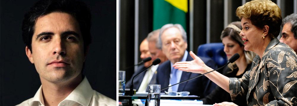 "Apesar das omissões, Dilma demonstrou coragem ao ir ao Senado. Em vez de se esconder, ela escolheu cair de pé, na esperança de ser absolvida pela história. É significativo que muitos dos aliados que a abandonaram tenham preferido o silêncio", diz o colunista Bernardo Mello Franco