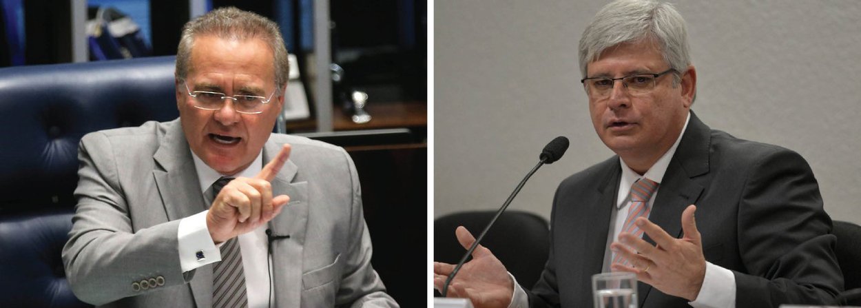 O presidente do Senado, Renan Calheiros (PMDB-AL), deu a entender que não rejeitará de pronto um pedido de impeachment contra o procurador-geral da República, Rodrigo Janot, que foi protocolado no Senado; "Nos últimos meses, já arquivei cinco pedidos de impedimentos do procurador-geral da República, eu entendi que as petições eram ineptas. Essa, eu vou avaliar", disse; o pedido foi feito por duas advogadas ligadas ao movimento pró-afastamento de Dilma Rousseff