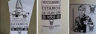 Em meio à "ameaça terrorista" nos Jogos da Rio 2016, o blog Descolonizações lembrou que em setembro de 2015, foram divulgadas fotos de cartazes do grupo neonazista Imperial Klans of America - Brasil, que foram espalhados por Niterói; os cartazes espalhados por postes e muros ameaçavam homossexuais, muçulmanos, judeus, comunistas, negros, anarquistas e antifas; "Até o presente momento, nenhuma megaoperação da Polícia Federal quebrou sigilo telefônico ou eletrônico, nenhuma prisão foi efetuada e nenhum presidente ou secretario de segurança pública de governo eleito ou interino demonstrou preocupação"