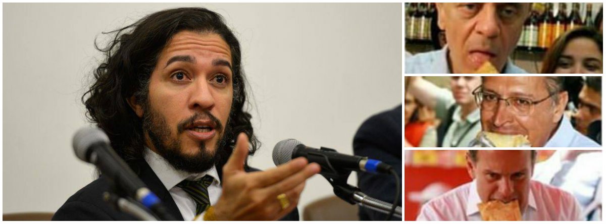 O deputado federal Jean Wyllys (Psol-RJ) elevou o tom contra políticos tucanos e postou em sua conta no Instagram fotos do ministro das Relações Exteriores, José Serra, do governador Geraldo Alckmin, e do candidato do PSDB a prefeito de São Paulo, João Dória Jr., comendo pastel; também há uma foto do senador Aécio Neves; "Demagogos, populistas, plutocratas hipócritas e golpistas! Maus perdedores! Não valem o pastel que comem e são feios como as caras que fazem quando o comem", disparou o parlamentar