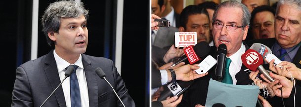 Para o senador Lindbergh Farias (PT-RJ), a renúncia de Eduardo Cunha (PMDB-RJ) à presidência da Câmara nesta tarde "tem cheiro de pizza" e o "cozinheiro responsável é Michel Temer"; "A cena do crime está montada: Eduardo Cunha renuncia à presidência da Câmara, mas mantém o mandato", afirmou; segundo o senador, mantendo o mandato, Cunha passa a articular a candidatura do seu sucessor, que terá a missão de evitar a cassação do seu chefe. "Tudo isso com a conivência de PSDB e DEM e a regência do presidente interino Michel Temer. Para nós, a renúncia não basta: queremos que Cunha seja cassado!", afirmou em sua página no Facebook