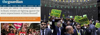 "O congresso mais conservador desde o fim da ditadura militar no Brasil é agora responsável pelo golpe político e também pelos crescentes ataques aos direitos das mulheres", diz o jornal britânico The Guardian em reportagem nesta quarta-feira, 6, sobre a situação política do Brasil; jornal lembra que os que votaram pelo impeachment da presidente Dilma Rousseff estão sendo investigados por corrupção; "Embora auditores tenham descoberto e afirmado que Dilma Rousseff não teve nenhuma participação nas pedaladas fiscais, poucos acreditam que ela será absolvida no julgamento de impeachment"