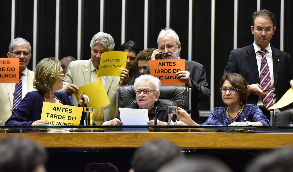 Para o jornalista Paulo Nogueira, do Diário do Centro do Mundo, "o provável apoio a um nome do PMDB é uma tragédia em termos de imagem para o PT, algo comparável ao sinistro abraço entre Lula e Maluf nas eleições para a prefeitura de São Paulo em 2012"; pois mesmo que Marcelo Castro tenha votado contra o impeachment, ele "é do mesmo PMDB que esfaqueou Dilma nas costas", destaca o jornalista; "Não há saída para o PT que fuja de Erundina", defende