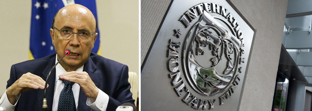 Ministro da Fazenda disse que a avaliação feita pelo Fundo Monetário Internacional sobre a economia brasileira está de acordo com a análise do governo Temer; "As sugestões do FMI estão bastante em linha com aquilo que nós estamos propondo", disse; a instituição recomendou a revisão da fórmula para cálculo do salário mínimo, a aprovação de um teto para os gastos públicos e as reformas da Previdência e trabalhista no Brasil