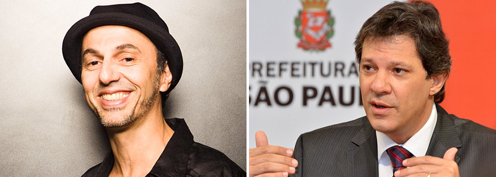 O cantor e compositor Zeca Baleiro gravou um vídeo em que declara seu apoio ao prefeito Fernando Haddad (PT). "Haddad foi o prefeito que fez de São Paulo uma cidade um pouco menos hostil, mais habitável", diz ele