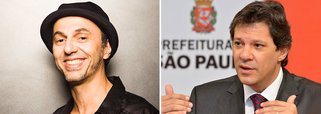 O cantor e compositor Zeca Baleiro gravou um vídeo em que declara seu apoio ao prefeito Fernando Haddad (PT). "Haddad foi o prefeito que fez de São Paulo uma cidade um pouco menos hostil, mais habitável", diz ele
