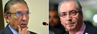 Chamado de "batalhador jurídico e político" pelo interino Michel Temer, o deputado afastado Eduardo Cunha (PMDB-RJ) começa a criar constrangimentos para a cúpula do PMDB; seu primeiro alvo é o senador Édison Lobão; a defesa de Cunha pediu que o Supremo Tribunal Federal (STF) determine a quebra do sigilo telefônico do próprio deputado e de Lobão; jornalista Fernando Brito, do Tijolaço, lembra que o sigilo de Lobão está quebrado desde janeiro, embora mantido em sigilo; "Cunha quer forçar sua divulgação?", questiona; leia íntegra