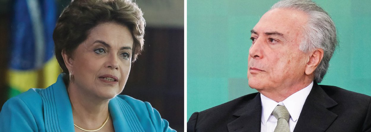 Em postagem no Facebook nesta tarde, a presidente eleita Dilma Rousseff disse que "o governo interino e provisório, ao tempo que apregoa ajuste fiscal, faz o rombo crescer R$ 125 bilhões até 2018", prejudicando a recuperação da economia e a população; "Não tem nem responsabilidade fiscal nem responsabilidade social. De um lado estoura os limites prudenciais do gasto e de outro lado quer cortar os gastos em saúde e educação, privatizar tudo e vender o pré-sal", aponta a presidente; ela chama ainda de "verdadeiro cheque especial" o limite de gastos pedido pelo governo Temer ao Congresso "muito superior ao que era necessário", a fim de que "permita 'bondades' com o objetivo de garantir o impeachment"