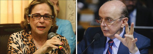  A jornalista Hildegard Angel afirmou no Twitter, nesta quarta (8), que o senador José Serra (PSDB), atual ministro das Relações Exteriores, "dilapida o país" e entrega a Petrobras de bandeja ao capital internacional; "Serra motosserra dilapida nosso país, corta nossas esperanças pela raiz, sem deixar qualquer perspectiva futuro. Entrega Petrobras bandeja. Pedro parente de quem? Deve ser sobrinho direto e legítimo do Tio Sam, para cometer esse gesto impatriotico de entregar nossa maior riqueza", publicou
