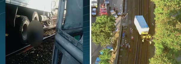 Um caminhão matou uma pessoa e feriu duas ao invadir os trilhos do metrô no Rio de Janeiro, na tarde desta terça-feira 12; de acordo com a concessionária Metrô Rio, o acidente ocorreu por volta das 16h no trecho que liga as estações Engenho da Rainha e Inhaúma, na zona norte; circulação está interrompida em toda as estações da Linha 2, da Central à Pavuna
