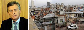 De acordo com pesquisas realizadas por agências de estatística da Argentina, desde dezembro de 2015, quando Mauricio Macri assumiu a presidência, o país registrou mais de quatro milhões de novos pobres; pobreza na capital, Buenos Aires, desde o final do ano passado, subiu de 24,4% para 31,42% em março e, em seguida, para 33,25%