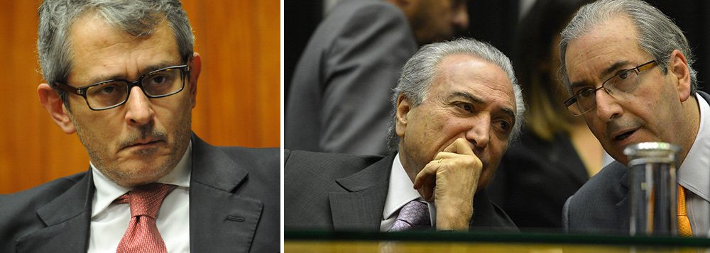 Jornal de Otavio Frias questiona encontro entre Michel Temer e o presidente afastado da Câmara dos Deputados, Eduardo Cunha (PMDB-RJ): “A carga de suspeitas, acusações e processos a pesar sobre o parlamentar peemedebista transformou-o, justificadamente, no exemplo por excelência do que há de mais condenável nas práticas políticas brasileiras –e apenas isso já bastaria para que dele Temer mantivesse segura distância”; “A lamentar, entretanto, que as prioridades republicanas se curvem ao hábito da penumbra, do conchavo, do que mal se confessa”, diz