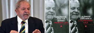 O Partido dos Trabalhadores lançou uma cartilha em defesa do ex-presidente Lula, intitulada "A Caçada Judicial ao Ex-presidente Lula"; dos 5 mil exemplares, mil são em língua estrangeira – francês, inglês e espanhol; a publicação deve ser enviada principalmente para jornais do exterior, a fim de destacar que há uma tentativa no Brasil de impedir o retorno do petista à presidência da República; "Agentes partidarizados do Estado, no Ministério Público, na Polícia Federal, e no Poder Judiciário, mobilizaram-se com objetivo de encontrar um crime - qualquer um - para acusar Lula e levá-lo aos tribunais", diz trecho do texto, que cita diretamente o procurador-geral da República, Rodrigo Janot, o juiz Sergio Moro e o ministro do STF Gilmar Mendes