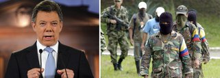 O acordo entre o governo colombiano do presidente Juan Manuel Santos e o grupo guerrilheiro Forças Armadas Revolucionárias da Colômbia (Farc) é o mais sólido já alcançado entre as partes, fator que dá um impulso adicional às negociações de paz que ocorrem em Havana, Cuba, desde 2012; o Twitter, um dos principais negociadores das Farc, Antonio Lozada, disse que o país está "em um momento histórico. Hoje é o #últimodiadaguerra"; nesta quinta-feira (23) deverá ser feito um anúncio oficial na presença do secretário-geral das ONU, Ban Ki-moon; desde 1964, o conflito entre o Exército e a guerrilha já matou mais de 220 mil pessoas na Colômbia