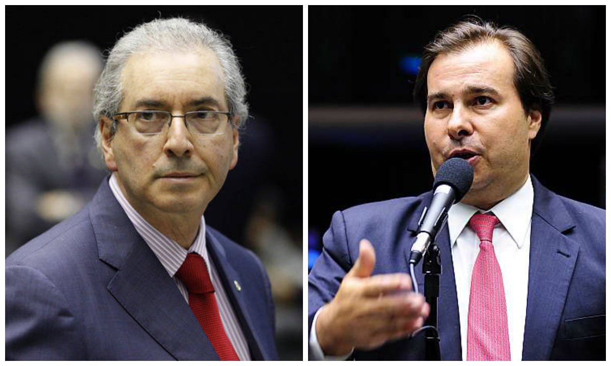 No mesmo dia em que o Senado avançou mais uma casa no golpe contra a democracia brasileira, o presidente da Câmara, Rodrigo Maia, sinalizou que vai jogar a cassação de Eduardo Cunha para o fim de setembro, em plena eleição municipal, quando pode não haver quórum na casa; ontem, o delator Júlio Camargo afirmou ter ouvido do próprio Cunha que o ex-presidente da Câmara sustentava financeiramente mais de 200 deputados; enquanto a presidente eleita caminha para o afastamento sem que tenha cometido crime de responsabilidade, Cunha, acusado de vários crimes, vem sendo protegido por seus pares, que temem eventual delação premiada