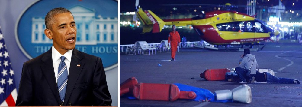 Em nota divulgada pela Casa Branca e pelo o porta-voz do Conselho de Segurança Nacional norte-americano, Ned Price, o mandatário condenou "o que parece ser um terrível ataque terrorista"; além disso, o líder afirmou que pediu à sua equipe de inteligência "para entrar em contato com oficiais franceses" e oferecer "qualquer assistência que possam precisar para investigar esse ataque e trazer os responsáveis à Justiça"