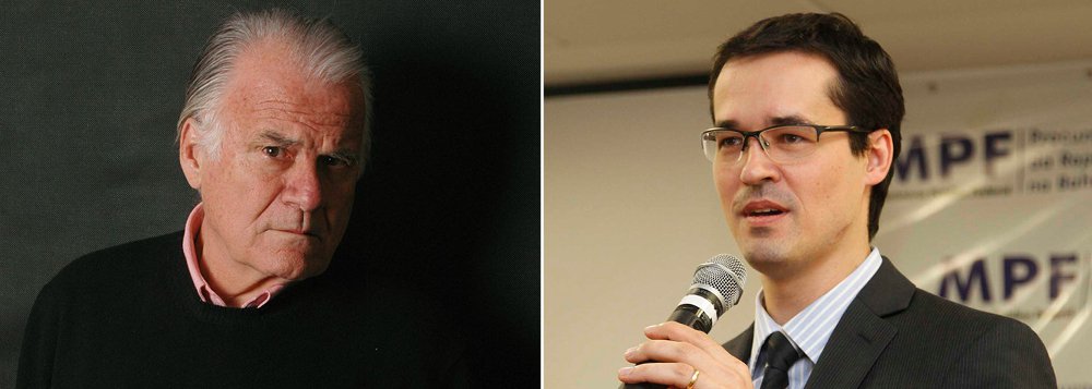 "Permito-me imaginar, como resultado final da tragédia do ridículo encenada pelo golpe, a candidatura do promotor Deltan Dallagnol à Presidência da República, obediente, mais do que qualquer outra, à lógica do absurdo. Há quem prefira o juiz Sérgio Moro, ou mesmo o deputado Jair Bolsonaro. No meu canto, não hesito em escalar Dallagnol", escreve o jornalista, em editorial na CartaCapital deste fim de semana