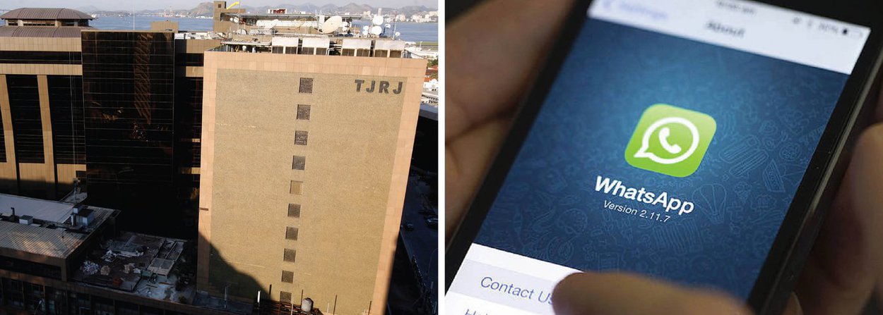 Em protesto contra a decisão que bloqueou o aplicativo Whatsapp no Brasil, o grupo de hackers Anonymous anunciou nesta terça-feira, 19, que organizou um ataque contra o site do Tribunal de Justiça do Estado do Rio de Janeiro, jurisdição de onde partiu a ordem que suspendeu o app; segundo o Anonymous, a página do TJ-RJ saiu do ar por conta de um ataque DDoS. "A balança da justiça hoje equilibra-se com o crime de um lado e o dinheiro do outro. Eis que aqui repetimos o gesto de V, na destruição de um símbolo que há tempos desvirtuou-se", disse o grupo no anúncio do ataque