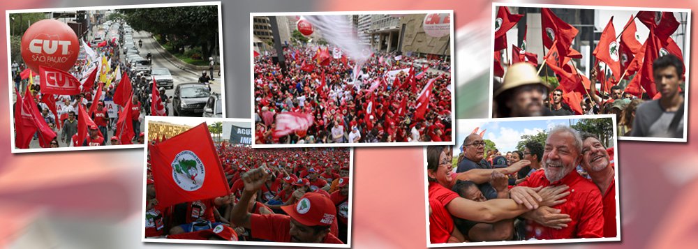 Movimentos sociais já estão se preparando para protestos e manifestações no caso de uma eventual prisão do ex-presidente Luiz Inácio Lula da Silva; o Movimento dos Trabalhadores Sem Terra (MST) está em alerta para deflagrar protestos na região sul do País, caso o juiz federal Sérgio Moro decrete a prisão de Lula;  "Em caso de prisão, deflagraremos uma marcha até Curitiba. Não vamos permitir esse clima de fato consumado", disse o segundo o coordenador nacional do MST, João Paulo Rodrigues; Central Única dos Trabalhadores (CUT) também planeja atos em defesa de Lula