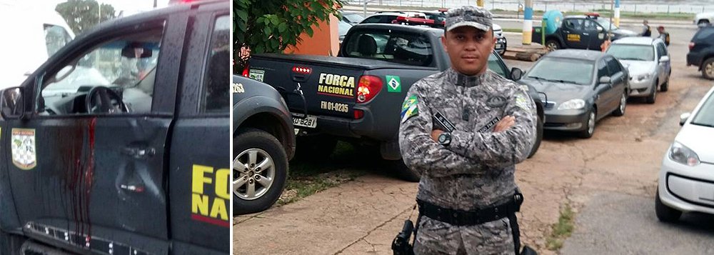 O soldado da Força Nacional Hélio Vieira Andrade morreu no Hospital Salgado Filho, no Méier, bairro da zona norte do Rio, onde estava internado desde a última quarta-feira (10), depois de ser baleado por homens armados, na Vila do João, no Complexo de Favelas da Maré; a informação da morte do militar foi confirmada pelo Ministério da Justiça