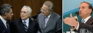 Sob pressão de ninguém menos que os senadores Renan Calheiros e Romero Jucá, políticos do PMDB de Minas Gerais, com o deputado Augusto Quintela à frente, o presidente Michel Temer deu sinal verde para retirar Murilo Ferreira da presidência da companhia; para atender ao apetite político do PMDB, os nomes trabalhados nos bastidores são os dos ex-diretores Tito Martins e José Carlos Martins, ambos dos tempos da gestão de Roger Agnelli; texto do BR2pontos