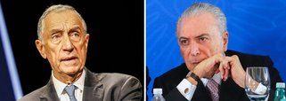 Marcelo Rebelo de Sousa ficará por seis dias no País com uma agenda que inclui a abertura dos Jogos Olímpicos e encontros com representantes da comunidade portuguesa, mas nenhum compromisso com integrantes do governo interino; conversa entre eles só se o acaso colaborar durante os momentos pré ou pós-abertura dos jogos, momento em que os presidentes ocuparão o mesmo recinto; há no país uma pressão para que tanto o presidente quanto o primeiro-ministro português, António Costa, se manifestem em repúdio ao impeachment