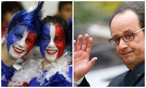 A taxa de aprovação de Hollande subiu de 16 por cento em junho para 18 por cento em julho, de acordo com a sondagem da empresa Opinionway com 1.011 pessoas entre os dias 5 e 7 de julho